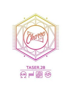 Charro Coils Single Taser.28 0.28 Ohm (Pack 2) 2